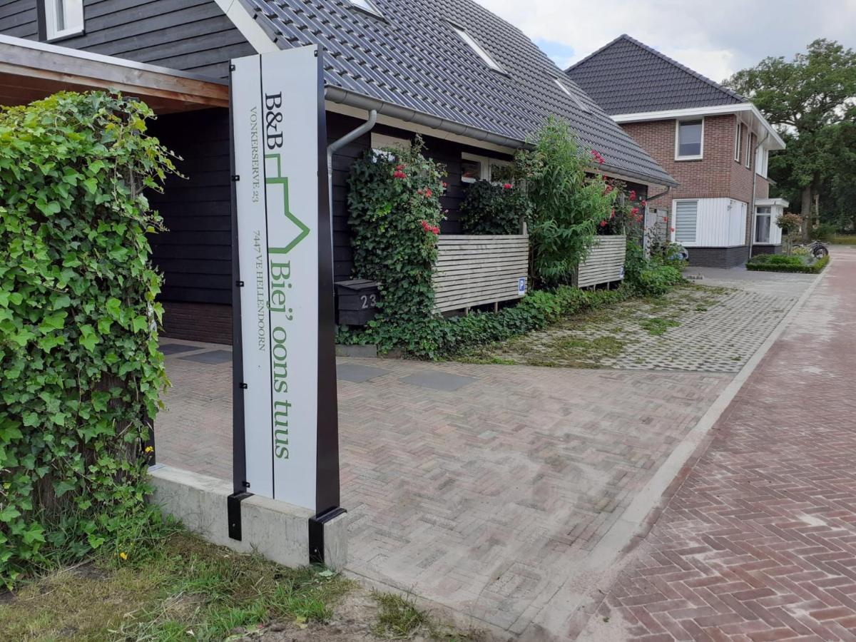 B&B Biej' Oons Tuus Hellendoorn Exterior foto